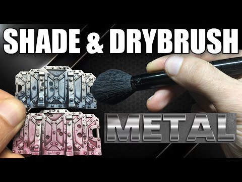 How To Paint: Shade & Drybrush in 3 EASY Steps