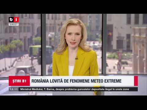 STIRI B1 ORA 12.00 DIN 19 MAI 2021 -  MARATON DE VACCINARE PENTRU COPII PE 31 MAI SI 1 IUNIE