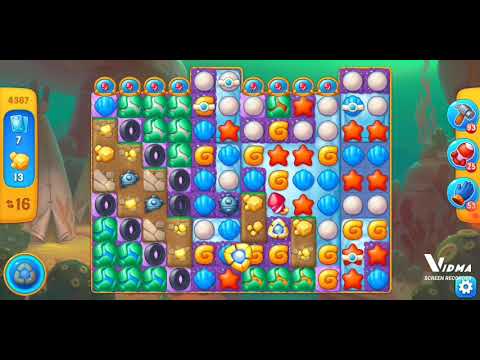 Fishdom. 4367 level no boosters and diamonds