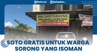 Warung Soto di Sorong Gratiskan Soto untuk Warga yang Isoman, Rutin Antarkan 40 Porsi per Hari