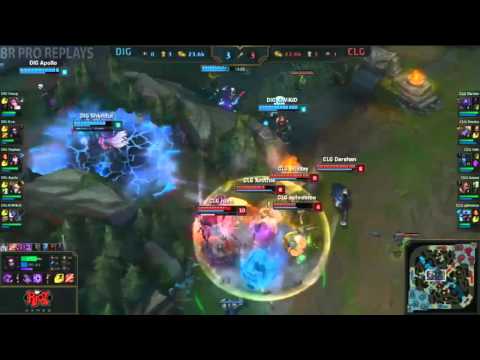 Dignitas vs CLG   S1 D2   LCS NA Spring 2016 Highlights   CIG vs CLG