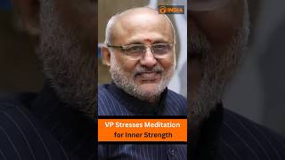 VP Stresses Meditation for Inner Strength