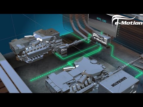 e-Motion Parallel Hybrid- Diesel Electric Navigation Mode