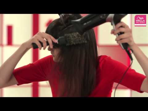 How to get Straight Hair Wella Pro Series Academy