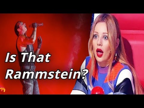 Rammstein in The Voice | Blind Auditions | Best Rammstein Covers