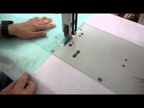 Ultrasonic welding machine (ultrasonic sewing and cutting ma...