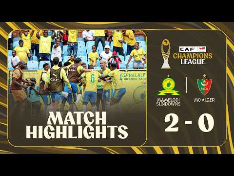 HIGHLIGHTS | Mamelodi Sundowns 🆚 MC Alger  | Matchday 6 | 2025-26 #TotalEnergiesCAFCLHighlights
