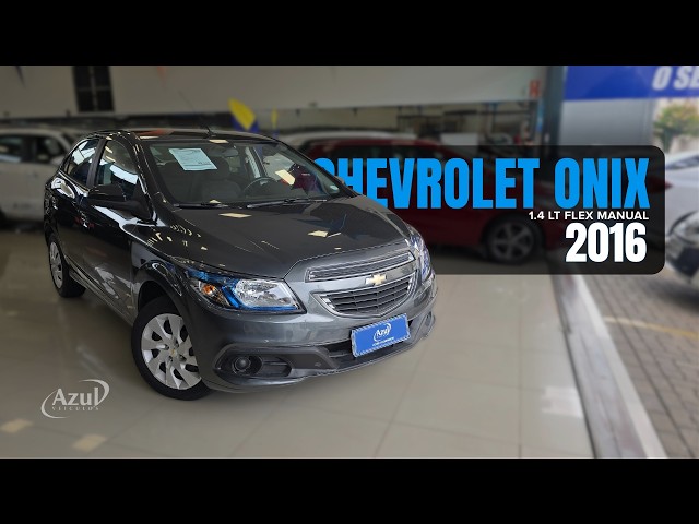 Vídeo CHEVROLET ONIX 1.4 MPFI LT 8V FLEX 4P MANUAL