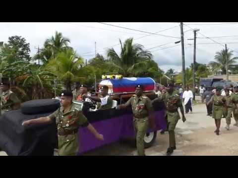 Paul Nabor tribute concert & funeral, Punta Gorda, Belize, 2014