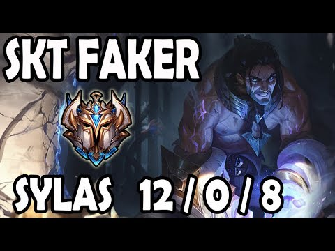 SKT T1 Faker SYLAS MID ⭐ vs ZOE - Challenger 844 LP Korea