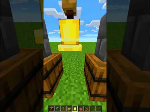 Ultimate Minecraft Bell Trick Revealed - Moaz Defeated #shorts