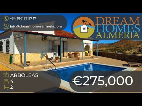 Stunning 4 bedroom 2 bathroom Modern and Contemporary Villa, Arboleas