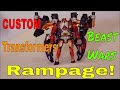 Custom Transformers Beast Wars Rampage GotBot True Review NUMBER 375