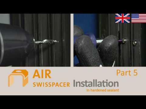 SWISSPACER AIR - Installation after sealing