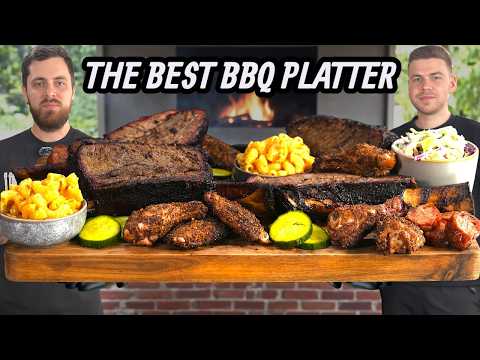 Smoked Beef Ribs, Chicken Wings, Mac n Cheese and More | The ULTIMATE BBQ Platter