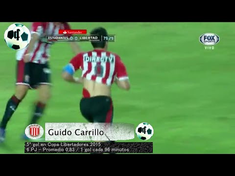 Gol Guido Carrillo - Estudiantes 1 Vs Libertad 0 - Copa Libertadores 2015