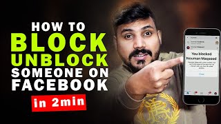 How To Block or Unblock Someone On Facebook 2023 | BLOCK AND UNBLOCK FRIENDS ON FACEBOOK