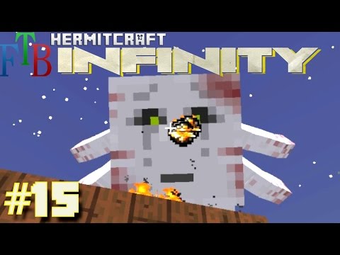 Minecraft Mods - FTB Infinity Ep. 15 - Auto Ghast Spawner !!! ( HermitCraft Modded Minecraft )