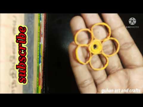 How to do flower | easy flower | best flower