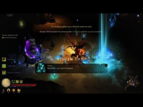 Diablo 3 - 4.8" seconds clear GR150.