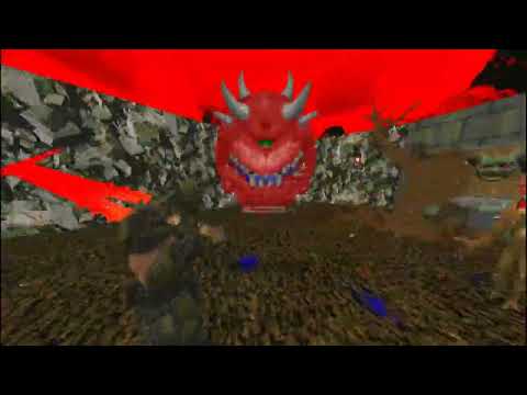 I turned DOOM into GOW .. with mods ! _ Eternal Slayer mod