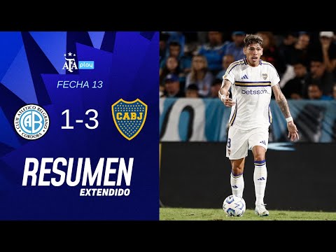 Belgrano 1 vs. 3 Boca Juniors | #TorneoApertura2025 | Resumen Extendido | Fecha 13