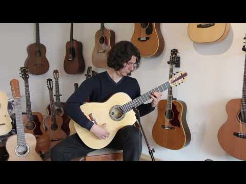 Domenico Pizzonia 2020 fine handmade classical guitar built after Daniel Friederich - check video! image 11