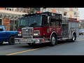 Sidney Fire Department Engine 2 Responding