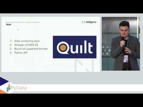 Robert Kostrzewski: Modern Machine Learning flow with Quilt and Polyaxon | PyData Warsaw 2019