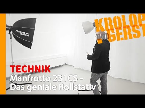 Manfrotto 231CS - Das geniale Rollstativ 📷 TECHNIK 📷 Krolop&Gerst