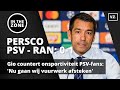 Gio countert onsportiviteit PSV-fans: 'Nu gaan wij vuurwerk afsteken'