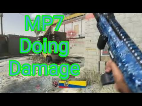 MP7 doing damage