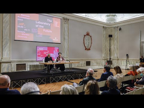 Biennale Architettura 2023  - Presentation in International Sign (IS)