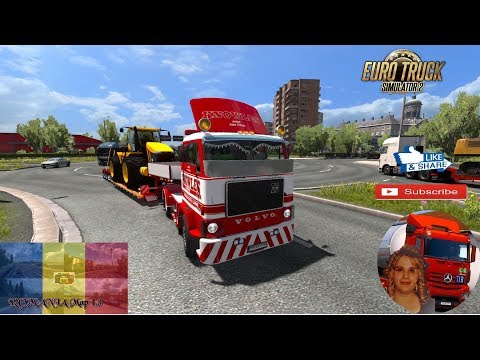 Euro Truck Simulator 2 (1.35) VOLVO F88 v1.4.1 by XBS Romania map v1.8 by Mirfi + DLC's & Mods