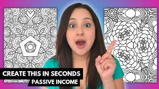 Create a Coloring Book for Adults in Seconds