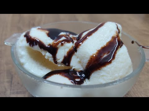 Eggless Venilla Ice Cream recipe | Homemade icecream recipe | only 3 ingredients