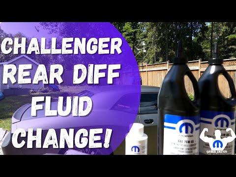 Dodge Challenger Charger Chrysler 300 SRT SRT8 392 Differential Fluid