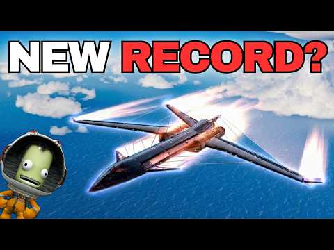 Can I Break the Airspeed Record?│KSP