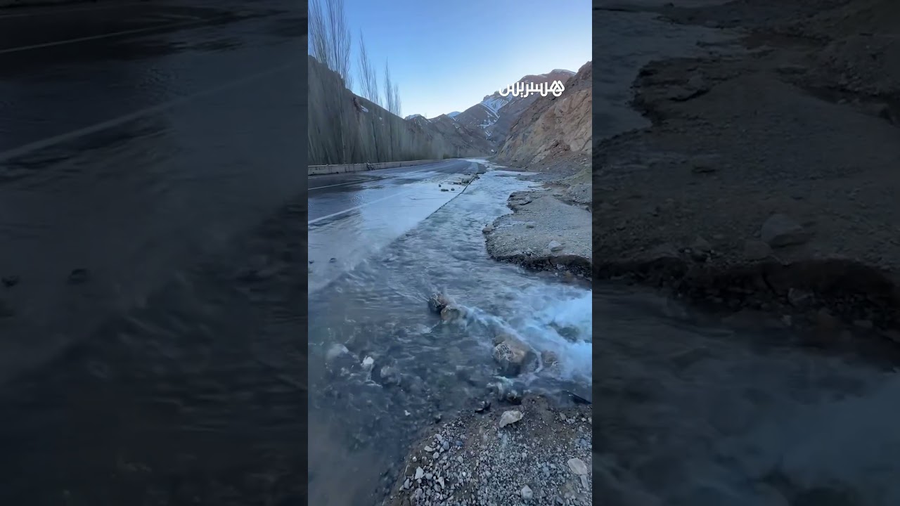 مياه جوفية تنبع وسط الجبال نواحي إملشيل thumbnail