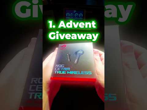 ICH VERSCHENKE JEDEN ADVENT GAMING EQUIPMENT