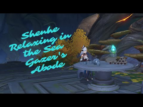 Shenhe Meditation - Game Music and Sounds to Help Relax, Study & Sleep (Genshin Impact OST)