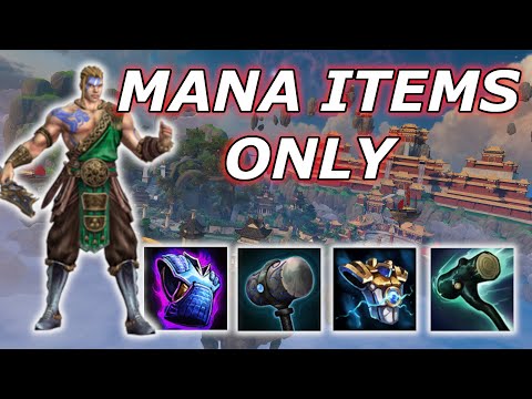 I ONLY BUILT MANA ITEMS ON CU CHULAINN! - Season 8 Masters Ranked 1v1 Duel - SMITE