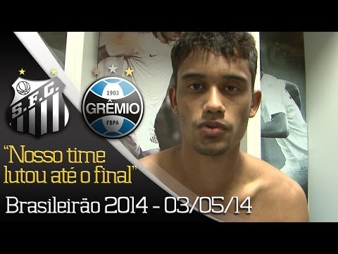 Santos 0 x 0 Grêmio - Bastidores - Brasileirão 2014