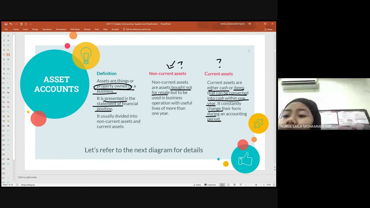 Chapter 3: Accounting Classification and Accounting Equation