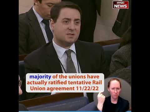 Biden not sign a bill that would impose the terms of the tentative agreement on those four unions?