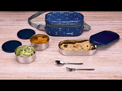 Milton Corporate Lunch Box  Insulated Leakproof Stainless Steel Containers  Bulk Supply