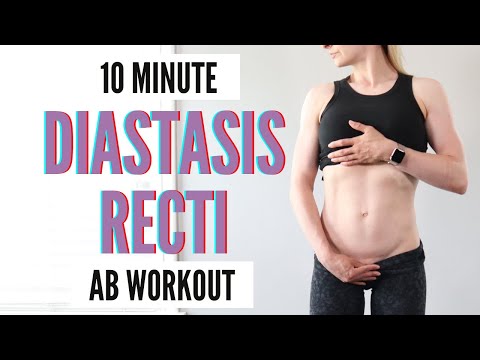 10 Minute C-section Ab Workout for Diastasis Recti - heal & strengthen your abs postpartum