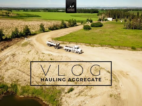 Day in the Life: Hauling aggregate | EAGLE BUILDERS