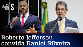 Ameaçado no PSL, Daniel Silveira é convidado para o PTB por Roberto Jefferson