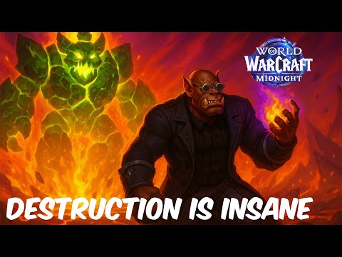 DESTRUCTION IS INSANE IN MIDNIGHT - Destruction warlock midnight beta pvp
